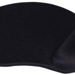 Tapete Rato Ergonômico TSED100N c/ Descanso de Pulso em Gel (Preto) - TNB