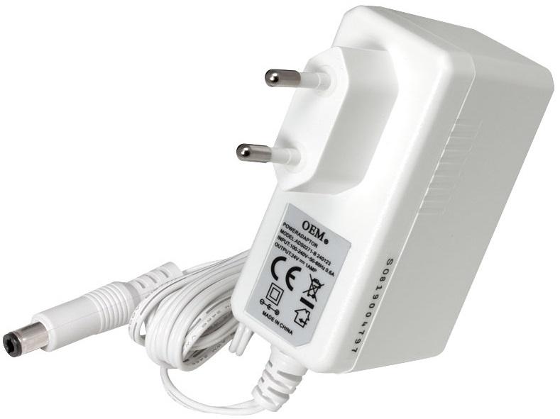 Alimentador AC/DC 24V 1A (Branco) - NIMO