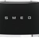 Torradeira Anni 50 2 Fatias 950W (Preto) - SMEG
