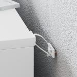 Estante de 3 Níveis Estante para Livros com 11 Compartimentos Desenho Vertical ou Horizontal 74,3x24x106 cm Branco