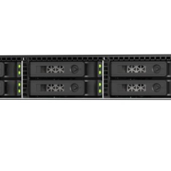 NAS Rack (1U) TS - H1090FU Ethernet LAN (Preto/Inox) - QNAP