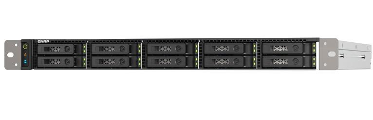 NAS Rack (1U) TS - H1090FU Ethernet LAN (Preto/Inox) - QNAP