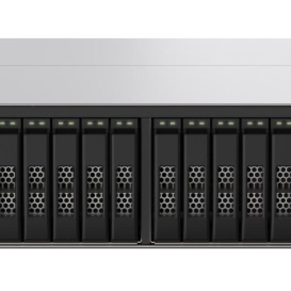 NAS Rack (2U) TS - h2490FU Ethernet LAN (Preto/Inox) - QNAP