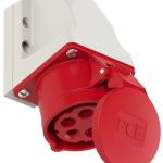 Tomada Trifásica 400V 16A 3P+T+N (IP44)