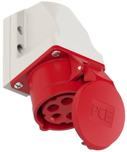 Tomada Trifásica 400V 16A 3P+T+N (IP44)