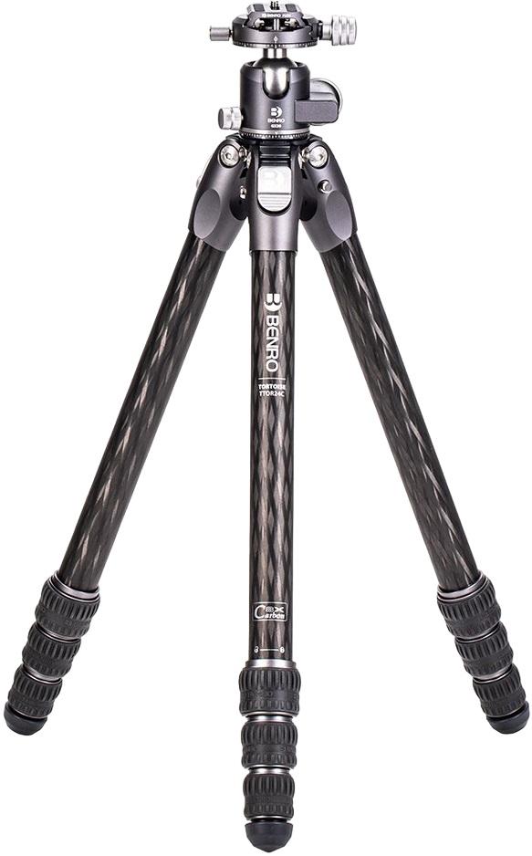 Tripé Tortoise 24C Carbono + GX30 (Preto) - BENRO