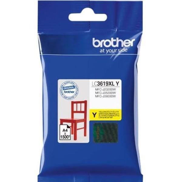 Tinteiro LC - 3619XLY Original (Amarelo) - BROTHER