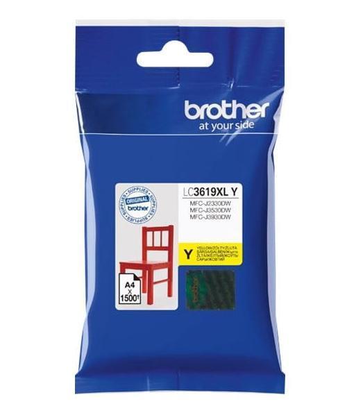 Tinteiro LC - 3619XLY Original (Amarelo) - BROTHER