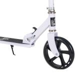 Trotinete Dobrável para Crianças de 7 a 14 Anos Trotinete Infantil com Guiador Ajustável em 4 Níveis e Travão 88x37x75 - 100cm Branco