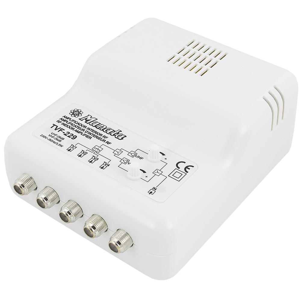 Amplificador de Interior 1 Entrada e 4 Saídas (5G) - MANATA