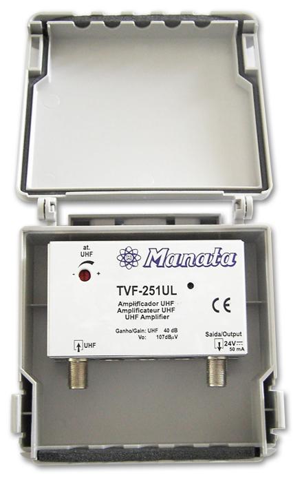Amplificador Especial TDT 40dB UHF 5G - MANATA