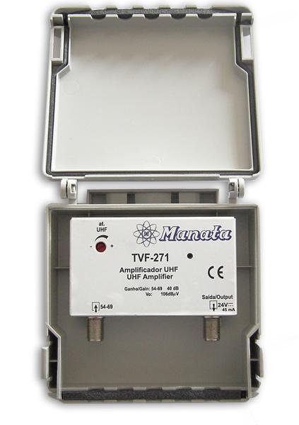 Amplificador TDT Canal 54/69 - 40 dB - 106dBìV - MANATA