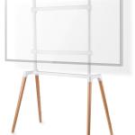 Suporte de Chão p/ TV LED - LCD - PLASMA 60 ~ 75 (Máx 40Kg) Branco - NEDIS