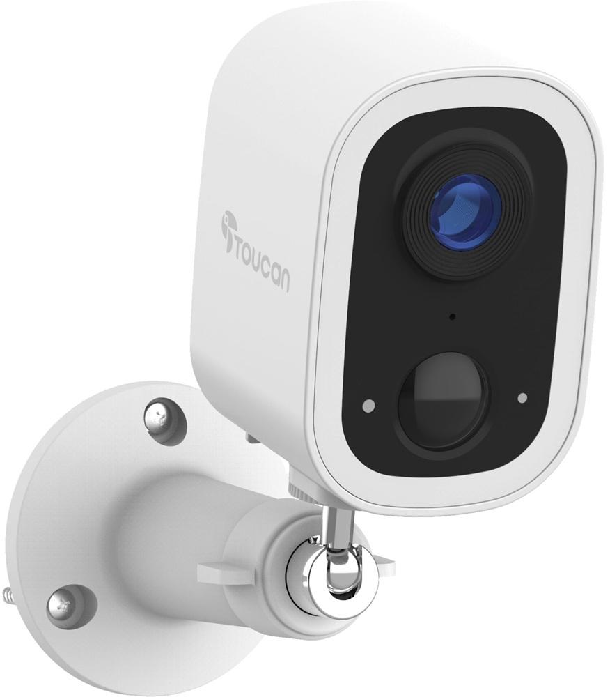 Câmara de Vigilância IP Interior/Exterior S4 3MP 2K Quad HD (Branco) - TOUCAN