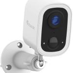 Câmara de Vigilância IP Interior/Exterior S4 3MP 2K Quad HD (Branco) - TOUCAN