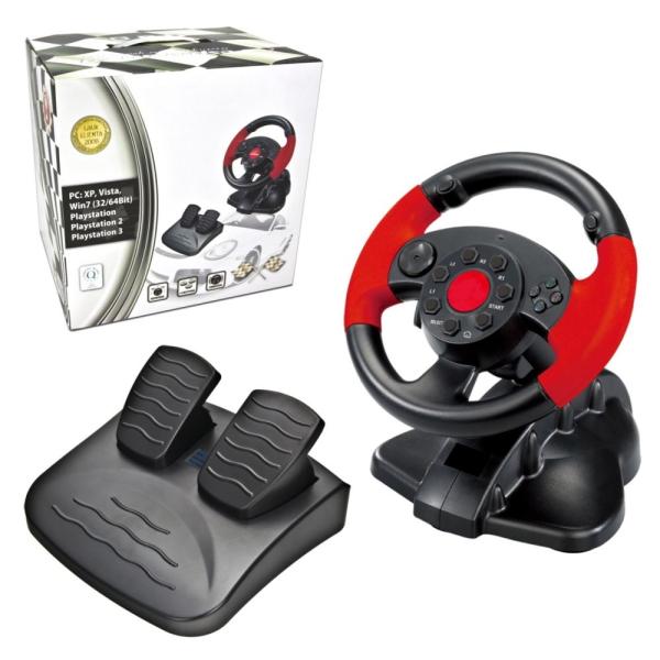 Volante STEERING WHEEL (PC/ PS1/ PS2/ PS3) - ESPERANZA