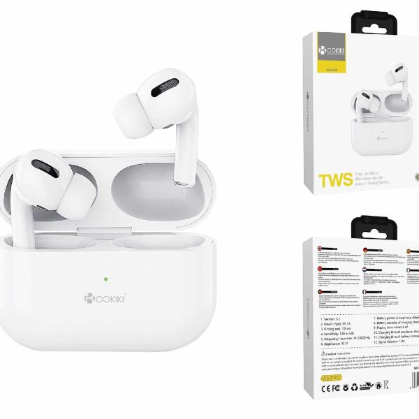 TWS-W3 Pro Auriculares Bluetooth Airpods