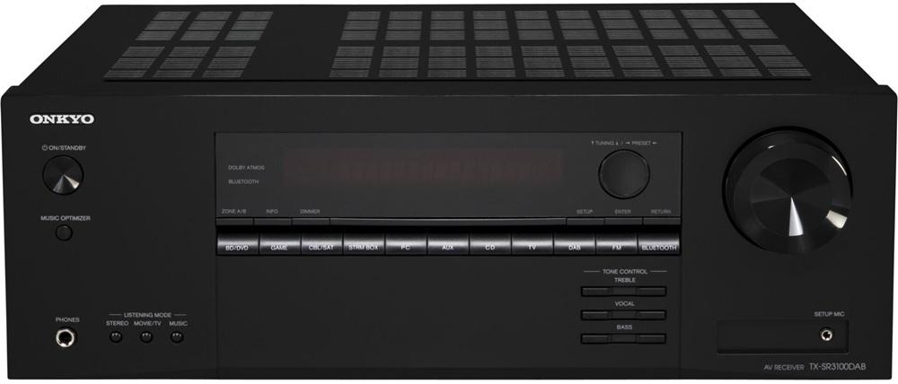 Recetor AV 5.2 Canais TX - SR3100DABB (Preto) - ONKYO