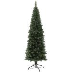 Árvore de Natal 180 cm Árvore de Natal Artificial com 618 Ramos e Suporte de Metal Árvore de Natal para Interior Verde