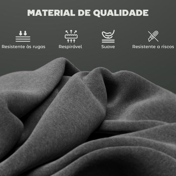 Conjunto de 2 Bancos de Bar Bancos Altos de Cozinha com Encosto e Apoio para os Pés Estofados em Veludo 41x52x97 cm Cinza