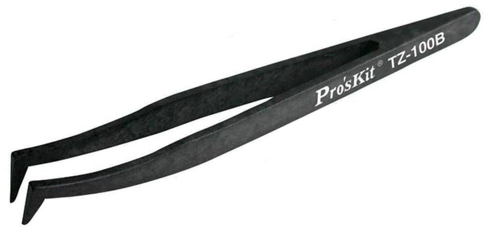 Pinça Pontas Curvas em Carbono (115mm) - Proskit