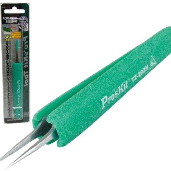 Pinça Pontas Planas Finas (Isolada) - Proskit