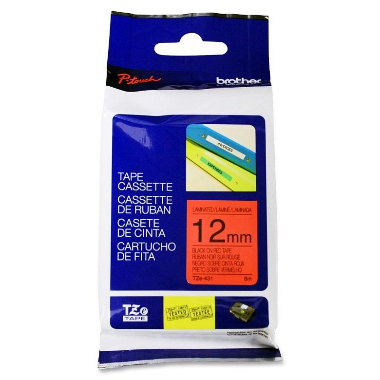 Fita Laminada TZE431 (8 mts/1,2cm) - BROTHER
