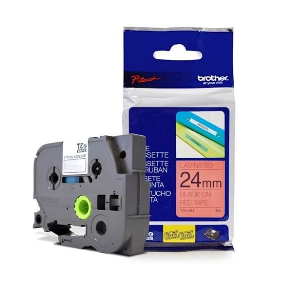 Fita Laminada TZE451 (8 mts/2,4cm) - BROTHER