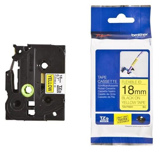 Fita Laminada TZe - FX641 (8 mts/1,8cm) - BROTHER - Recondicionado