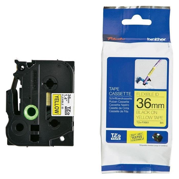 Fita Laminada TZe - FX661 (8 mts/3,6cm) - BROTHER