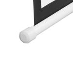 Ecrã de Projeção Elétrico 120 Polegadas com Comando à Distância 16:9 para Interior e Exterior Branco