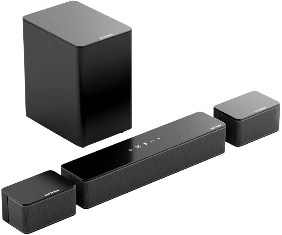SoundBar + Subwoofer Poseidon D50 5.1 Canais (Preto) - ULTIMEA