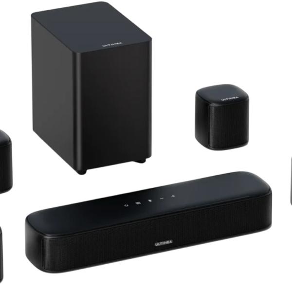 SoundBar + Subwoofer Aura A40 7.1 Canais (Preto) - ULTIMEA