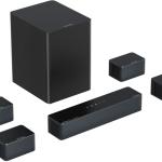 SoundBar + Subwoofer Poseidon D80 BOOM 7.1 Canais (Preto) - ULTIMEA