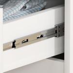 Cómoda com 4 Gavetas Cómoda de Dormitório Moderna com Sistema Anti - Tombo 60x40x85 cm Branco