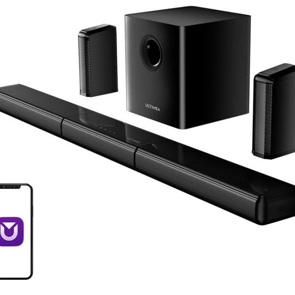 SoundBar + Subwoofer Apollo S70 Ultra 7.1 Canais (Preto) - ULTIMEA