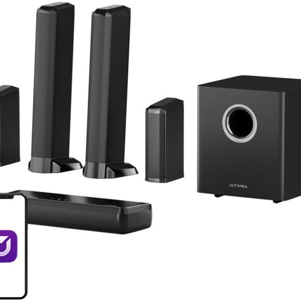 SoundBar + Subwoofer Apollo S90 9.1 Canais (Preto) - ULTIMEA