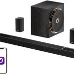 SoundBar + Subwoofer Skywave X50 5.1.4 Canais (Preto) - ULTIMEA