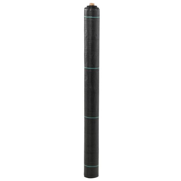 Rolo de Malha Anti - Ervas 1x100 m Malha Geotêxtil 60 g/m² para Controlo de Ervas Daninhas de Jardim Malha Anti - Ervas Preta