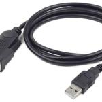 Cabo Adaptador USB2.0 A Macho - DB9 Macho - GEMBIRD