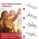 Árvore de Natal Artificial 210 cm com 700 LED Branco Quente, 2154 Pontas e Base Metálica Dobrável - Verde