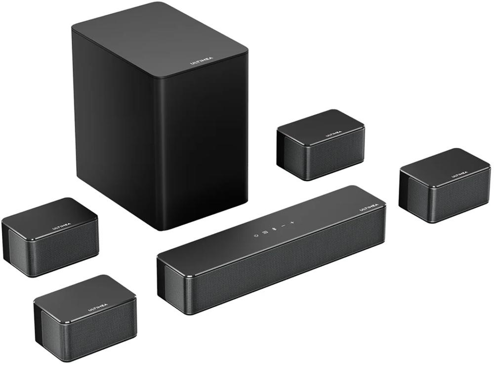 SoundBar + Subwoofer Poseidon D70 7.1 Canais (Preto) - ULTIMEA