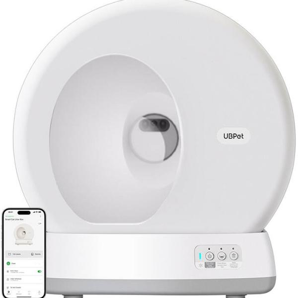 Caixa de Areia UCAT C10 c/ Auto Limpeza Inteligente p/ Gatos - UBPET
