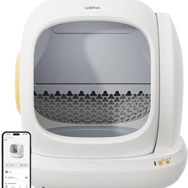 Caixa de Areia UCAT C20 c/ Auto Limpeza Inteligente p/ Gatos - UBPET
