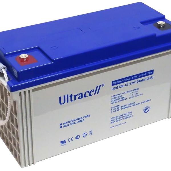 Bateria de Gel 12V 120Ah (406 x 174 x 233 mm) - Ultracell