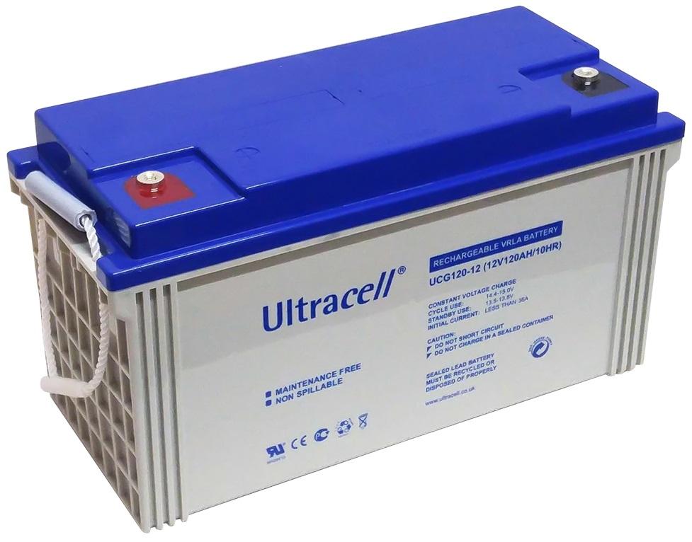 Bateria de Gel 12V 120Ah (406 x 174 x 233 mm) - Ultracell
