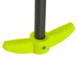 Conjunto de Baloiços Infantil com 2 Baloiços Baloiço Duplo e Estrutura de Aço para Crianças de 3 - 8 Anos 355x184x186 cm Verde