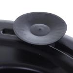 Punching Ball Ajustável em Altura com Base Recarregável Punching Ball de Boxe com Suporte e Luvas Ø48x136 - 154 cm Preto