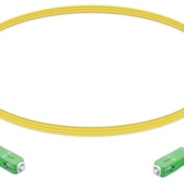 Cabo Fibra Ótica SC G.657.A1 Amarelo (1.2 metros) - UBIQUITI