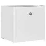 Mini Frigorífico Silencioso 46L Classe F com Temperatura Ajustável e Porta Reversível 48x44x49 cm Branco